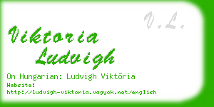 viktoria ludvigh business card